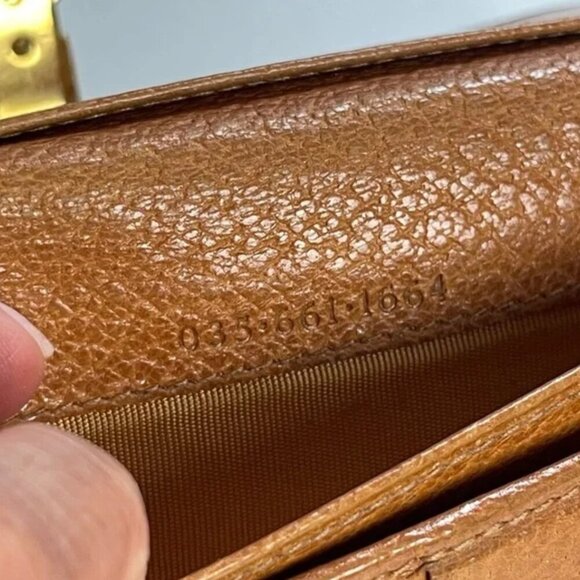 Vintage Gucci Buckle Long Wallet - Picture 6 of 10